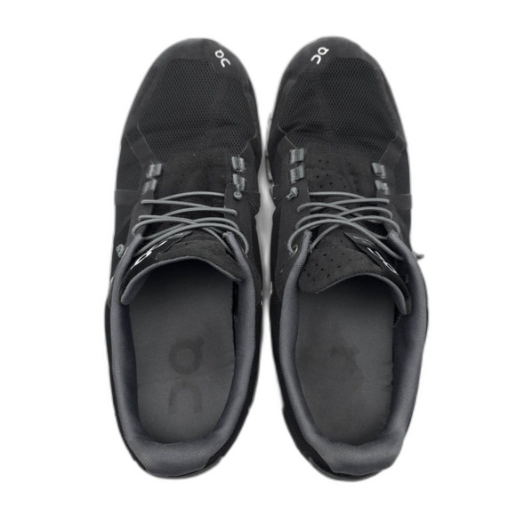 ON CLOUD V2 Running Shoe Black White Sneaker Trainers Sporty Athletic Athleisure - Picture 7 of 9